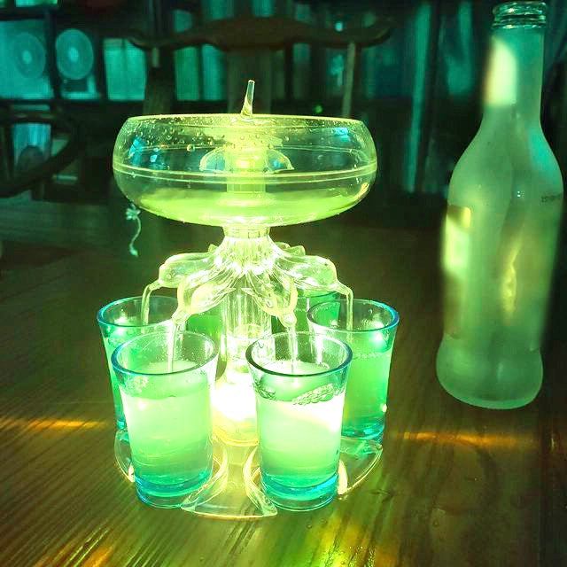 Glowing LED Party Shots Dispenser