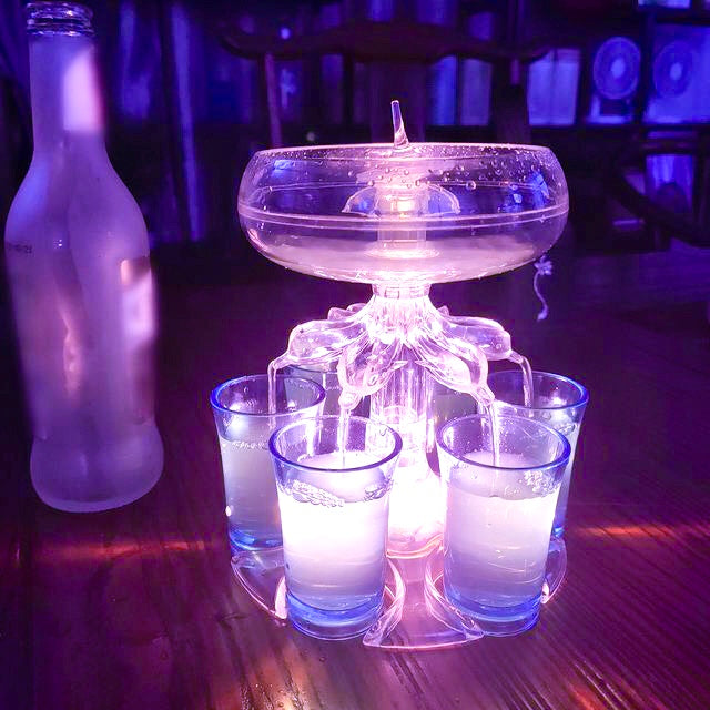 Glowing LED Party Shots Dispenser